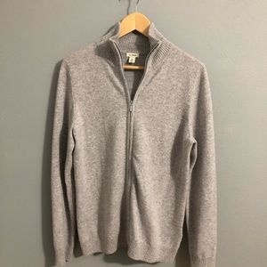 LL Bean cashmere cardi - sz M